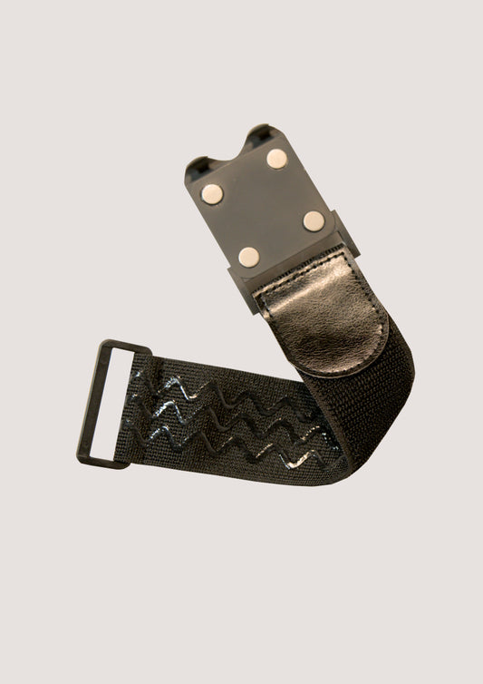 This small strap includes the plastic strap adapter that serves as the anchor point for the EROS Tracker to connect.